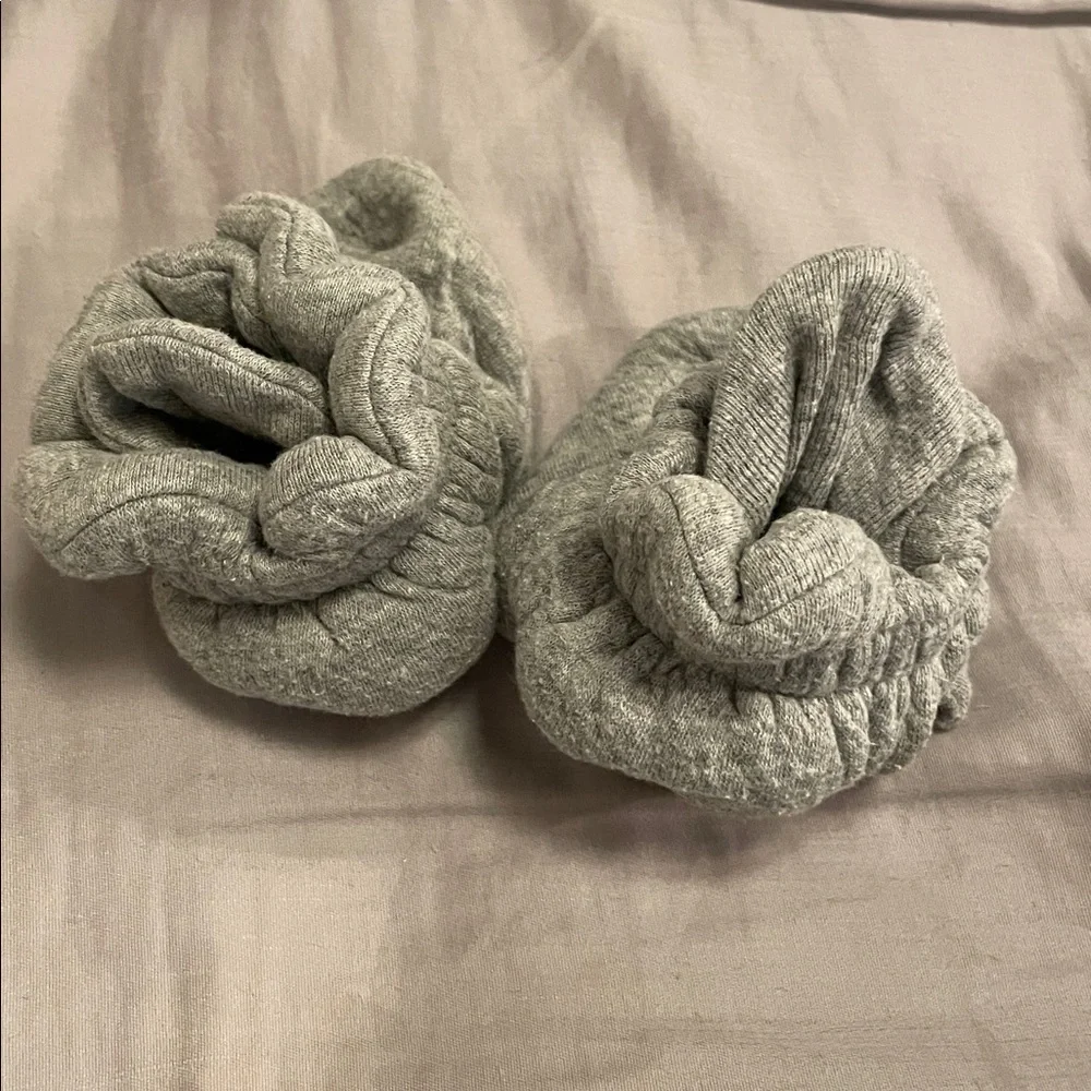 Burt’s bees baby walker cotton booties shoes